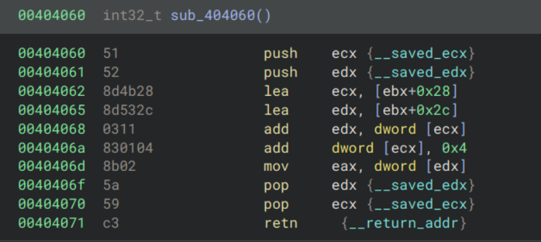 pop from stack function